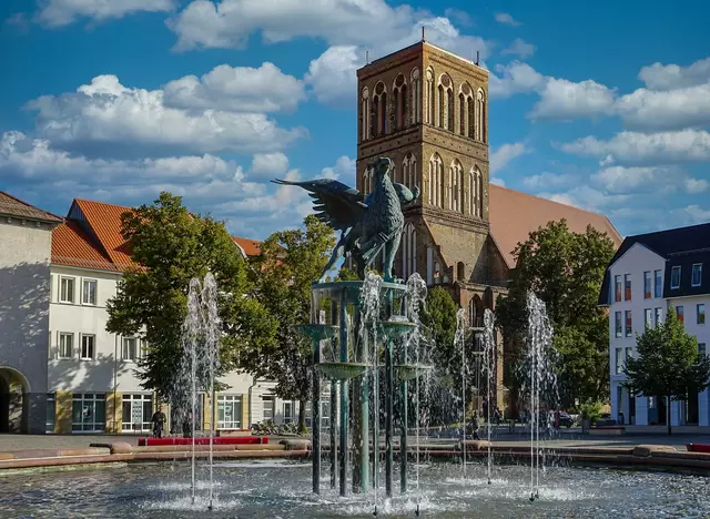 im Urlaub auf dem Bauernhof in Vorpommern die Stadt Anklam besuchen