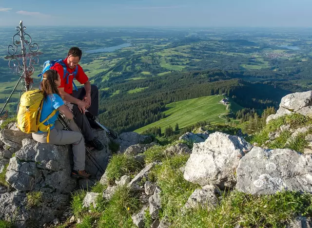 im Allgäu Urlaub auf den Grünten wandern 