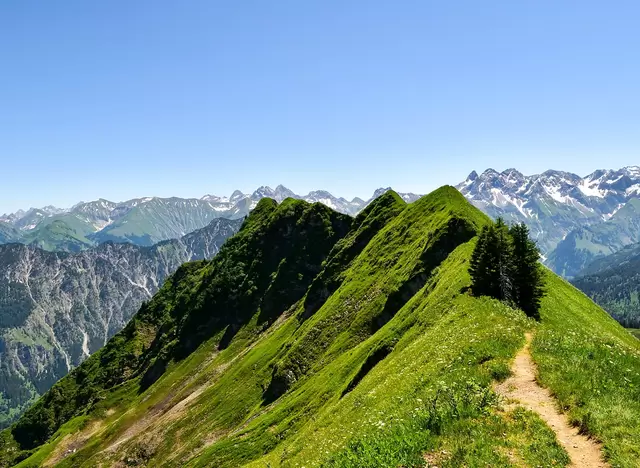 im Urlaub auf dem Bauernhof im Allgäu mit der Fellhornbahn auf das Fellhorn in den Allgäuer Alpen fahren