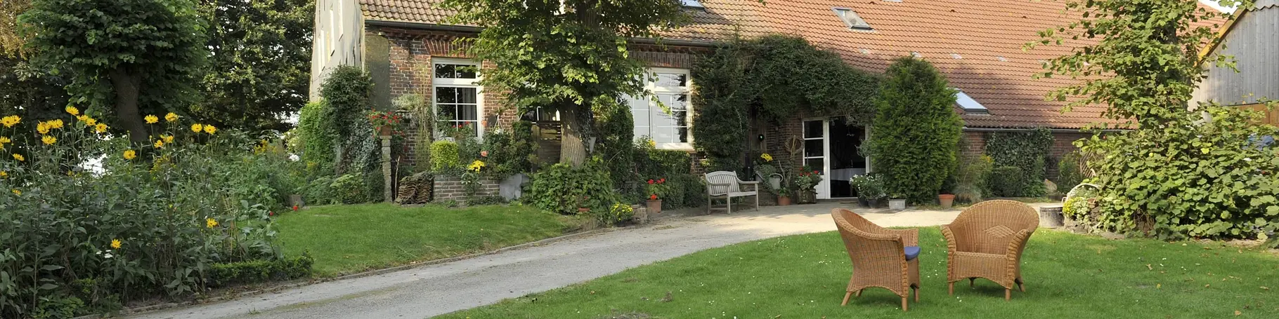 Urlaub auf dem Landhof: Landurlaub auf dem Ferienhof mit Garten