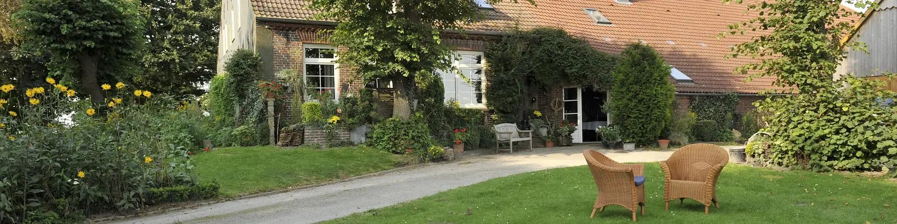 Urlaub auf dem Landhof: Landurlaub auf dem Ferienhof mit Garten