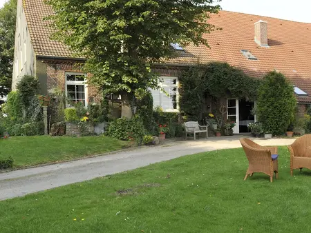 Urlaub auf dem Landhof: Landurlaub auf dem Ferienhof mit Garten