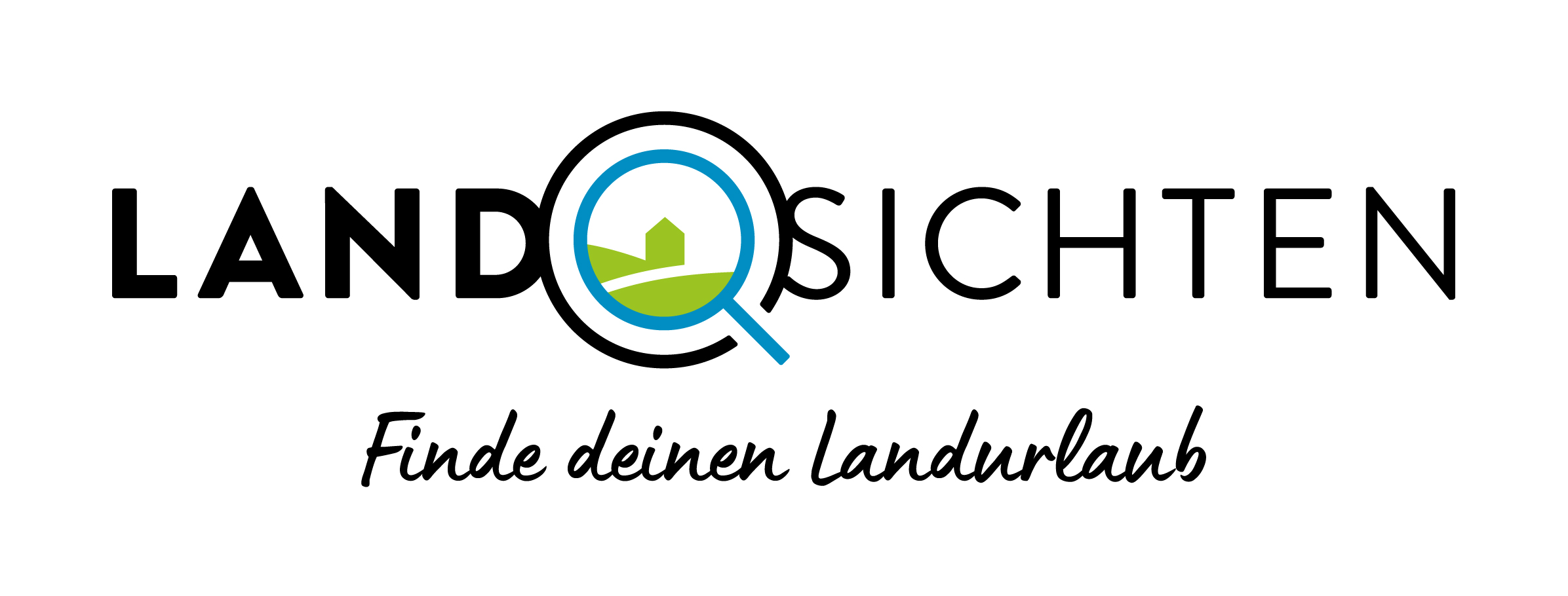 Logo farbig mit Claim