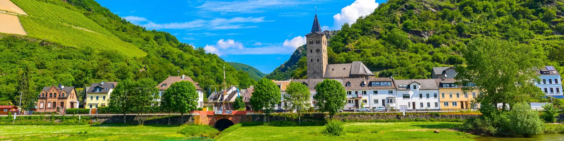 Burg Maus im Mittelrheintal bei Sankt Goarshausen