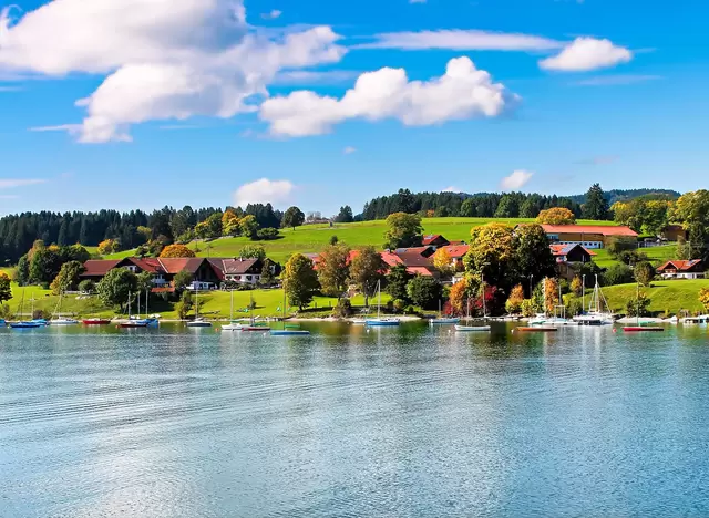 im Urlaub auf dem Bauernhof im Allgäu am Forggensee machen