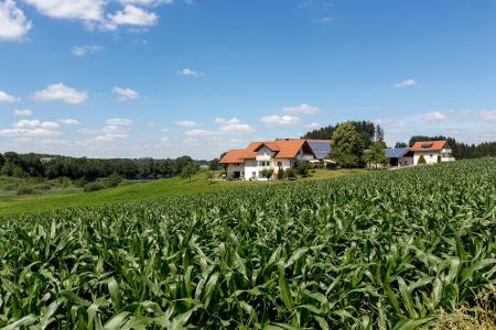 Blick auf Alfred´s Ferienbauernhof