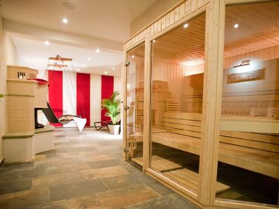 Wellnessbereich mit Sauna im Paulushof